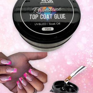GEL TOP COAT+ COLLE 2 EN 1