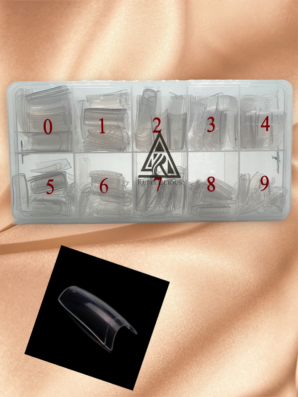 Capsules transparentes 500 pièces