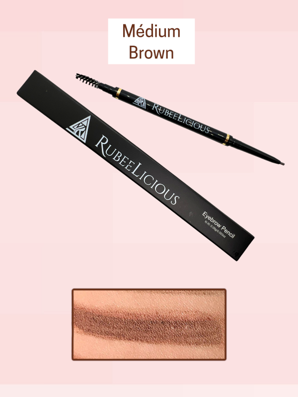 Crayon à sourcil 2 en 1 - Medium Brown