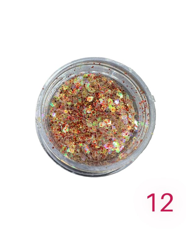 Pot paillettes Glitter 12