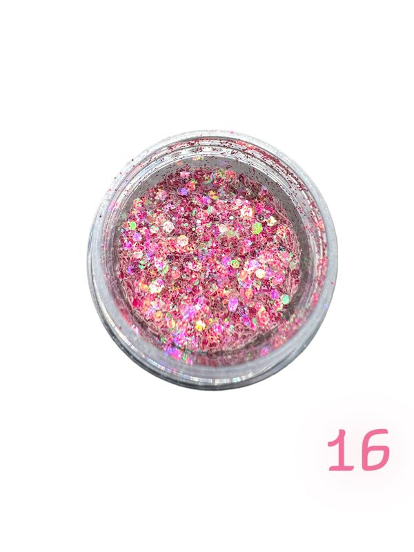 Pot paillettes Glitter 16