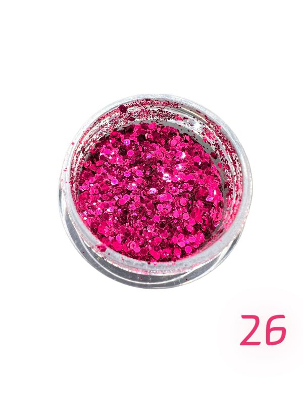 Pot paillettes Glitter 26